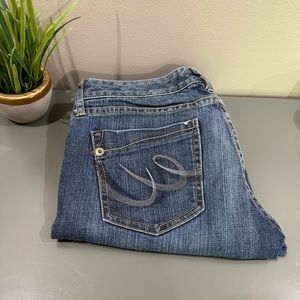 Express size 6 low rise jeans